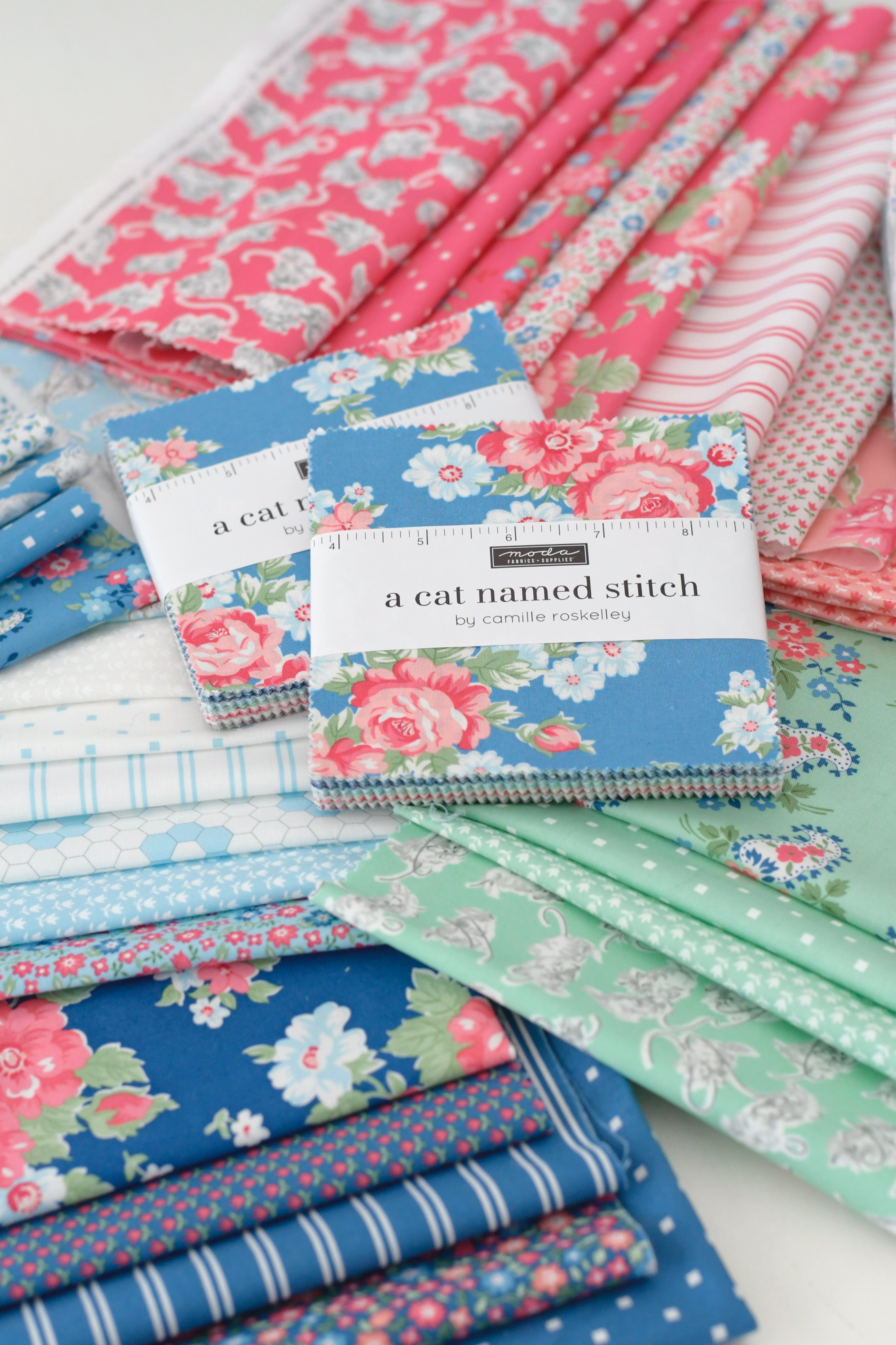 Moda A Cat Named Stitch Charm Pack