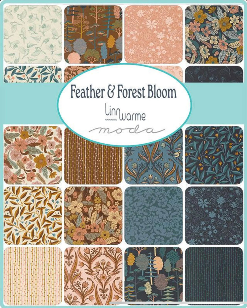 Moda Feather and Forest Charm Pack