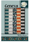 Villa Rosa Designs Geneva pattern - fat quarter quilt pattern - villa rosa