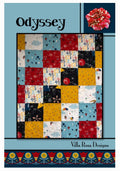 Villa Rosa Designs Odyssey pattern - quilt pattern - villa rosa - paper pattern - fat quarter pattern