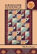 Villa Rosa Designs Hanover pattern - fat quarter quilt pattern - villa rosa
