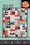 Villa Rosa Designs Busy Bee pattern - fat quarter quilt pattern - villa rosa
