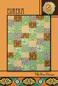 Villa Rosa Designs Eureka pattern - fat quarter quilt pattern - villa rosa