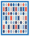 Sandy Gervais Badge of Honor Quilt  Pattern - Layer Cake Friendly Quilt Pattern