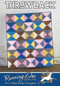 Villa Rosa Designs Throwback pattern - half yard quilt pattern - villa rosa - fat quarter pattern