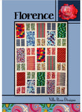 Villa Rosa Designs Florence pattern - fat quarter quilt pattern - villa rosa
