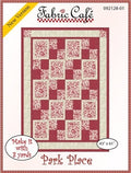 Fabric Cafe Park Place Pattern 3 Yard Quilt Pattern - Quilt Pattern - Fabric Cafe Pattern - 3 yard quilts