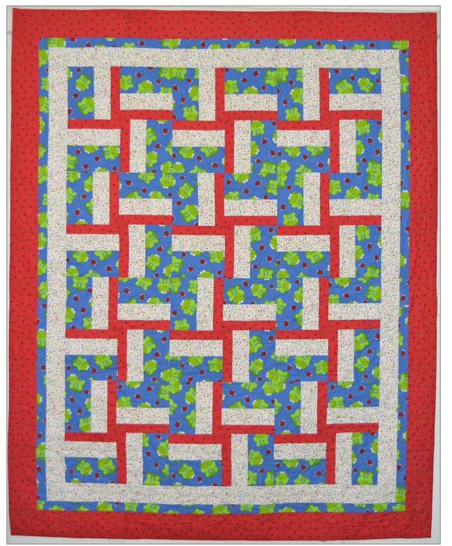 Fabric Cafe Windmill Pattern  3 Yard Quilt Pattern - Windmill Pattern - Quilt Pattern - Fabric Cafe Pattern - 3 yard quilts