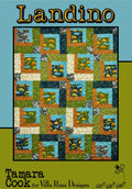 Villa Rosa Designs Landino pattern - fat quarter quilt pattern - villa rosa