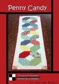 Villa Rosa Designs Penny Candy pattern - 5” quilt pattern - villa rosa - charm pack pattern - tablerunner pattern