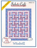 Fabric Cafe Windmill Pattern  3 Yard Quilt Pattern - Windmill Pattern - Quilt Pattern - Fabric Cafe Pattern - 3 yard quilts