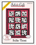 Fabric Cafe Suite Times Pattern 3 Yard Quilt Pattern - Quilt Pattern - Fabric Cafe Pattern - 3 yard quilts
