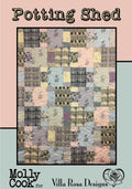 Villa Rosa Designs Potting Shed pattern - fat quarter quilt pattern - villa rosa