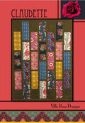 Villa Rosa Designs Claudette pattern - fat quarter quilt pattern - villa rosa