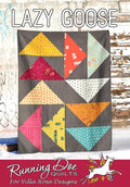 Villa Rosa Designs Lazy Goose pattern - fat quarter quilt pattern - villa rosa