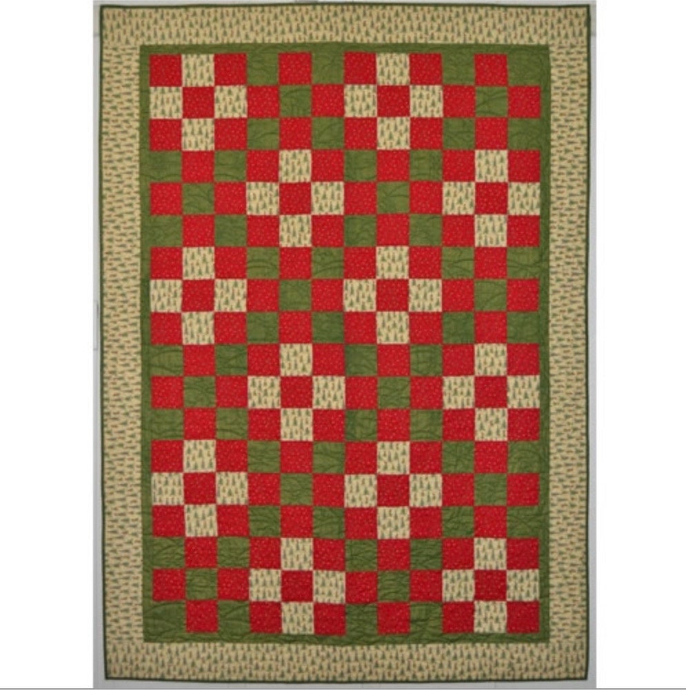 Fabric Cafe Nine Patch Pattern 3 Yard Quilt Pattern - Quilt Pattern - Fabric Cafe Pattern - 3 yard quilts