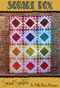 Villa Rosa Designs Square Box  pattern - fat quarter quilt pattern - villa rosa - quilt pattern - beginner quilt pattern