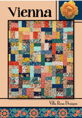 Villa Rosa Designs Vienna pattern - Layer Cake quilt pattern - villa rosa - 10” quilt pattern