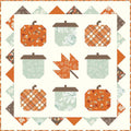Primrose Cottage Quilts Hello Autumn Quilt Pattern -  fall quilt pattern - pumpkin quilt pattern -  fall quilt