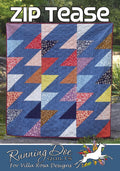 Villa Rosa Designs Zip Tease pattern - layer quilt pattern - villa rosa - quilt pattern - beginner quilt pattern