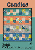 Villa Rosa Designs Candies pattern - 5” quilt pattern - villa rosa - charm pack pattern - tablerunner pattern