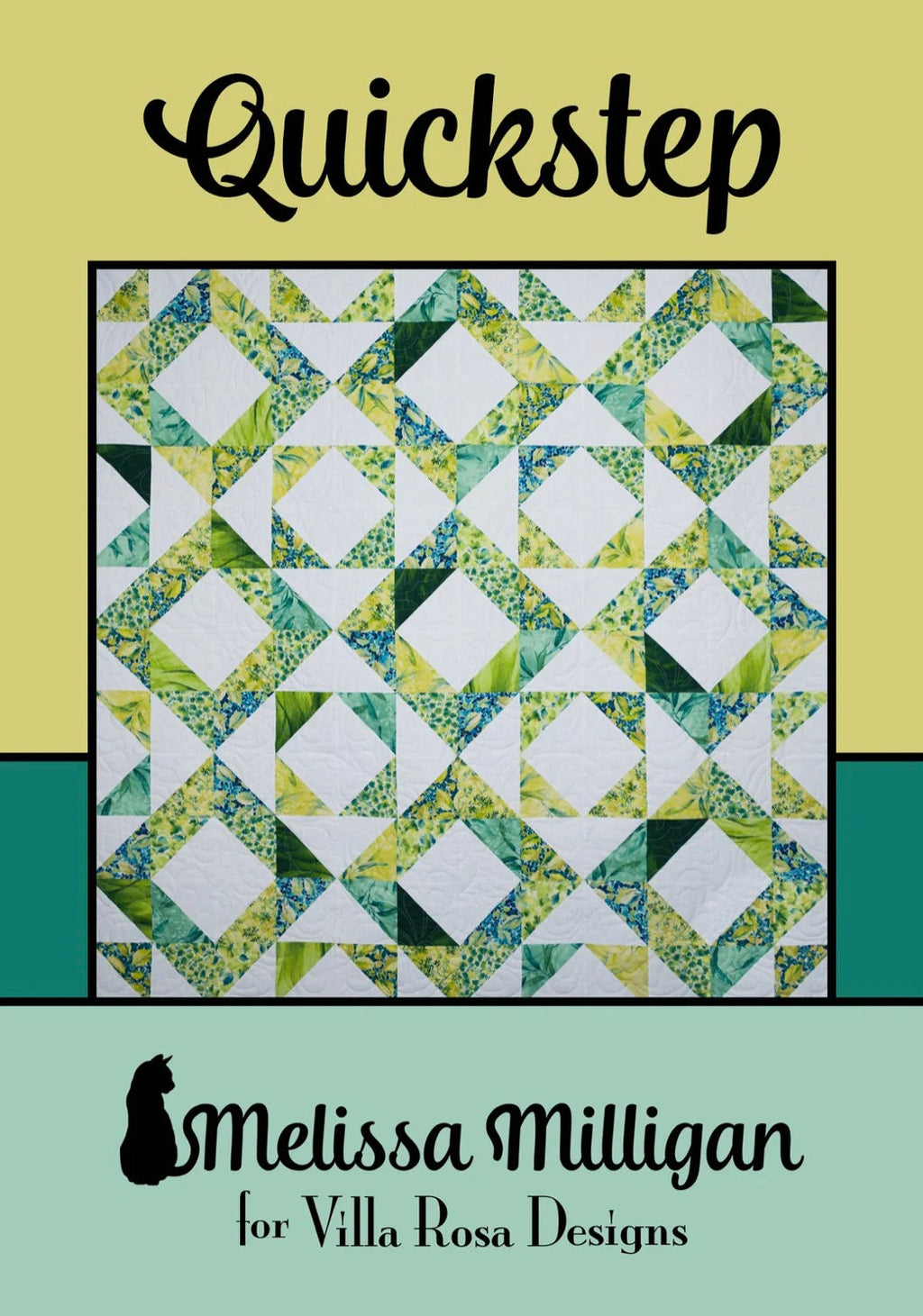 Villa Rosa Designs Quickstep pattern - fat quarter quilt pattern - villa rosa