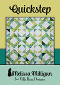 Villa Rosa Designs Quickstep pattern - fat quarter quilt pattern - villa rosa