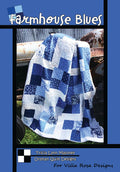 Villa Rosa Designs Farmhouse Blues pattern  - villa rosa - fat quarter pattern - lap quilt pattern