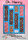 Villa Rosa Designs Oh, Henry pattern - yardage  quilt pattern - villa rosa - lap quilt pattern