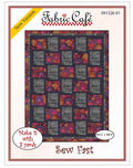 Fabric Cafe Sew Fast 3 Yard Quilt Pattern  - Quilt Pattern - Fabric Cafe Pattern