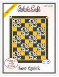 Fabric Cafe Sew Quick Pattern  3 Yard Quilt Pattern - Quilt Pattern - Fabric Cafe Pattern - 3 yard quilts