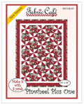 Fabric Cafe Pinwheel Plus One Pattern  3 Yard Quilt Pattern - Pinwheel Pattern - Quilt Pattern - Fabric Cafe Pattern - 3 yard quilts
