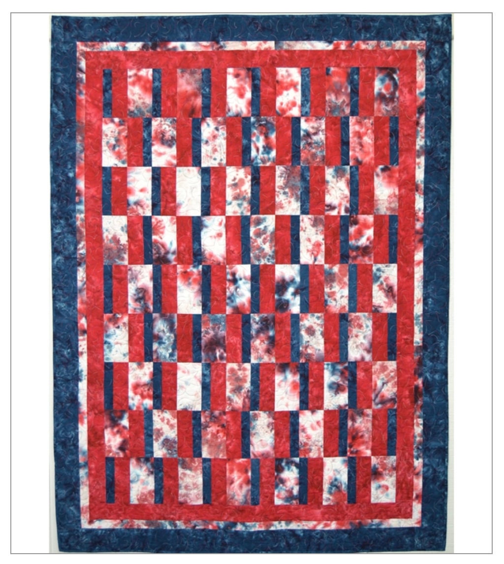 Fabric Cafe Simply Strips Pattern  3 Yard Quilt Pattern - Quilt Pattern - Fabric Cafe Pattern - 3 yard quilts