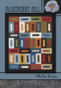 Villa Rosa Designs Blueberry Hill pattern - 2.5” quilt pattern - villa rosa - jellyroll pattern - pattern - quilt pattern