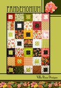Villa Rosa Designs Pandemonium pattern - quilt pattern - villa rosa - paper pattern - layer cake  pattern