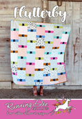 Villa Rosa Designs Flutterby pattern - fat quarter quilt pattern - villa rosa