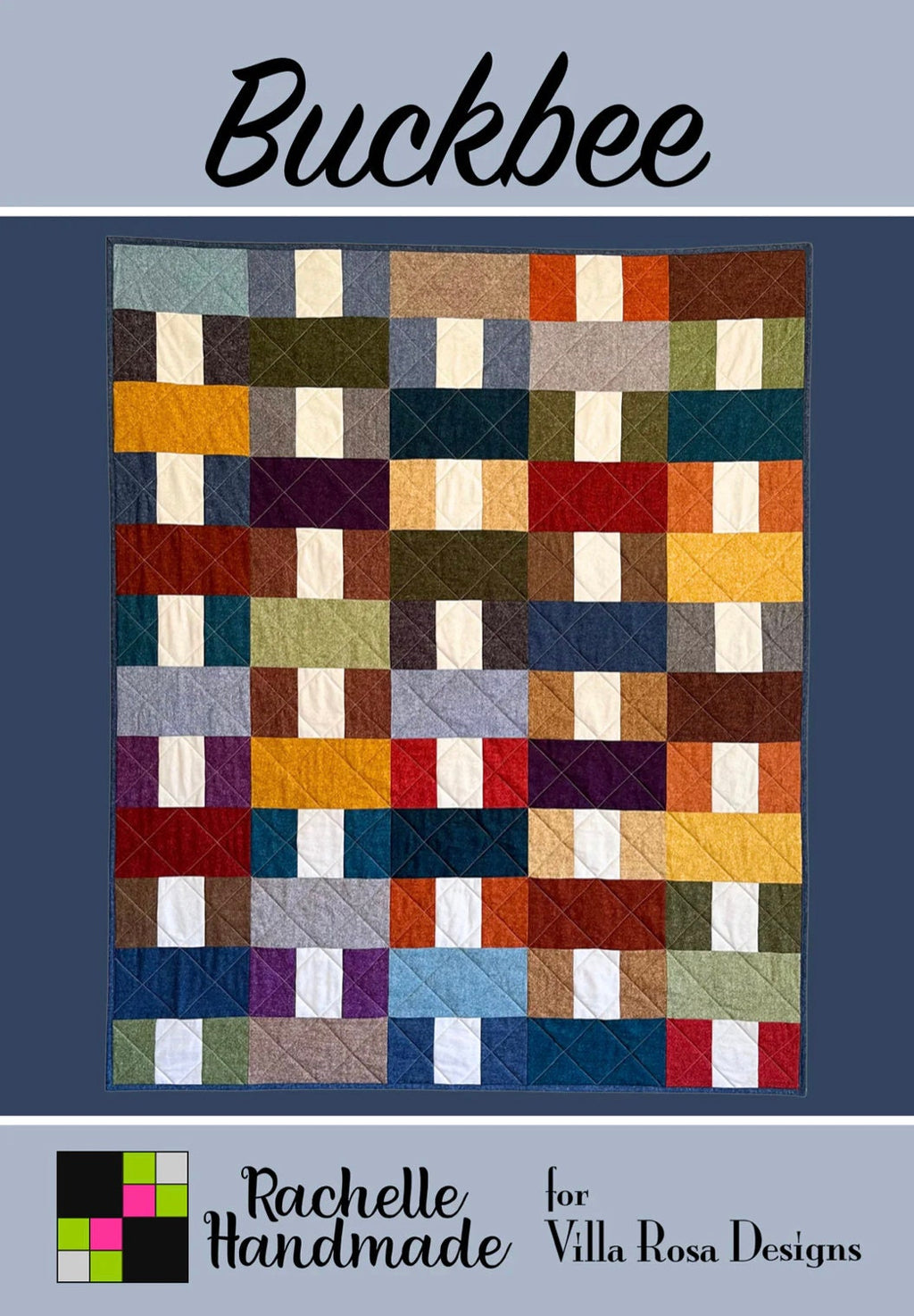 Villa Rosa Designs Buckbee pattern - fat quarter quilt pattern - villa rosa - layer cake pattern
