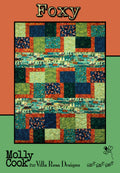 Villa Rosa Designs Foxy pattern - fat quarter quilt pattern - villa rosa