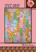 Villa Rosa Designs Spice Drop pattern - fat quarter quilt pattern - villa rosa