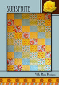 Villa Rosa Designs Sunsprite pattern - fat quarter quilt pattern - villa rosa