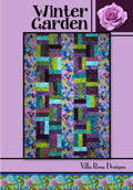Villa Rosa Designs Winter Garden pattern - 2.5” quilt pattern - villa rosa - jellyroll pattern - pattern - quilt pattern