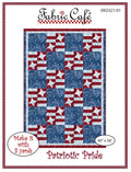 Fabric Cafe Patriotic Pride 3 Yard Quilt Pattern - Quilt Pattern - Fabric Cafe Pattern - 3 yard quilts