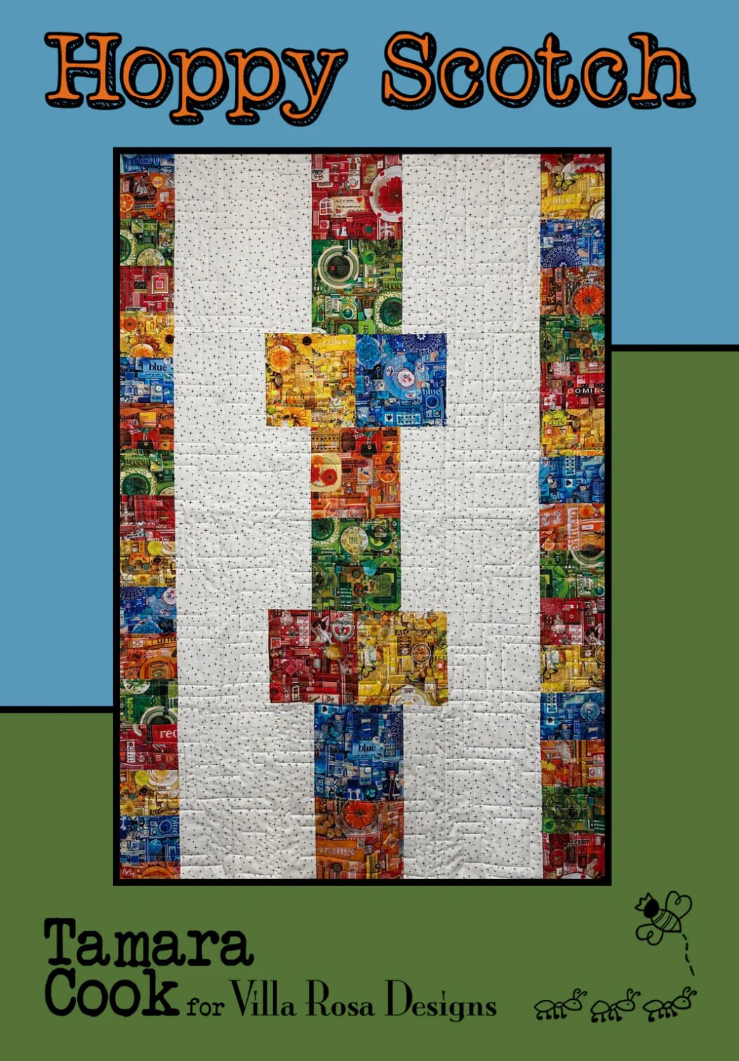 Villa Rosa Designs Hoppy Scotch pattern - fat quarter quilt pattern - villa rosa