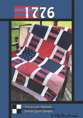 Villa Rosa Designs 1776 pattern - fat quarter quilt pattern - villa rosa - patriotic pattern