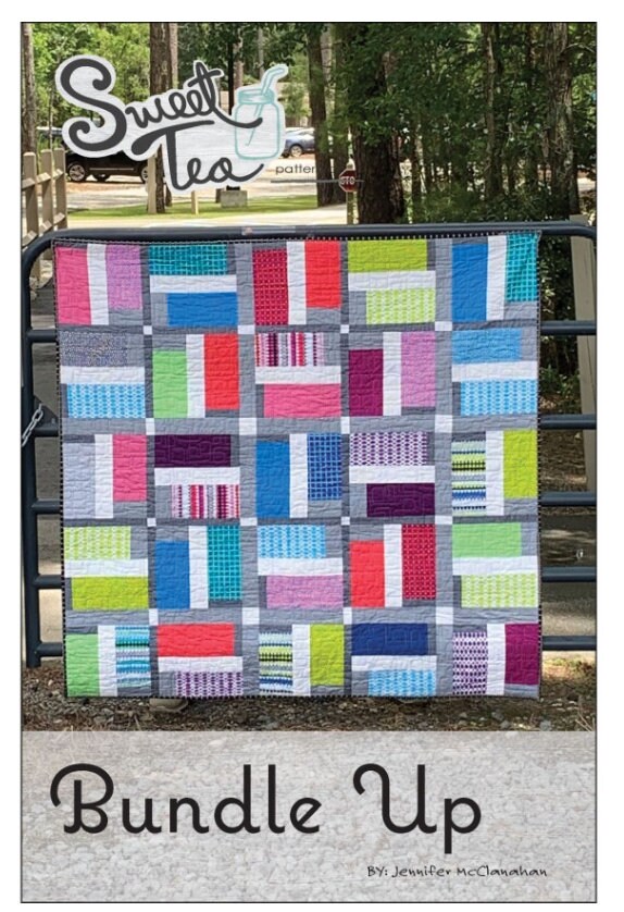 Sweet Tea Pattern Co Bundle Up quilt pattern - quilt pattern - paper pattern - layer cake  pattern