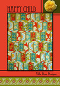 Villa Rosa Designs Happy Child  quilt pattern - fat quarter quilt pattern - villa rosa - beginner pattern
