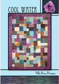Villa Rosa Designs Cool Water pattern - fat quarter quilt pattern - villa rosa