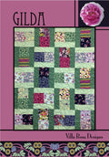 Villa Rosa Designs Gilda pattern - fat quarter quilt pattern - villa rosa