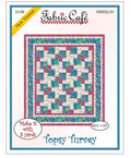 Fabric Cafe Topsy Turvey Pattern  3 Yard Quilt Pattern - Quilt Pattern - Fabric Cafe Pattern - 3 yard quilts