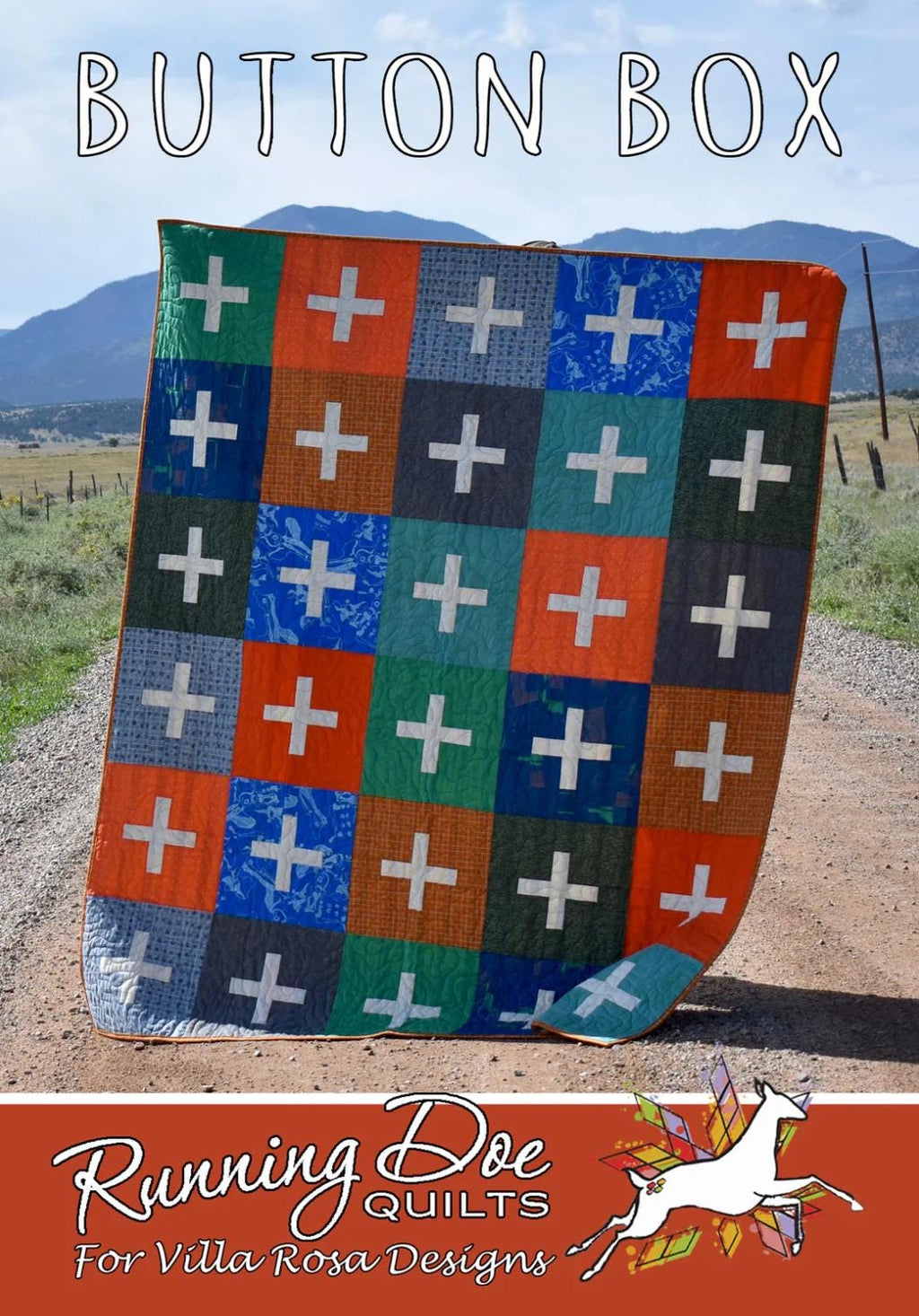 Villa Rosa Designs Button Box pattern - yardage  quilt pattern - villa rosa - 1/2 yard  quilt pattern